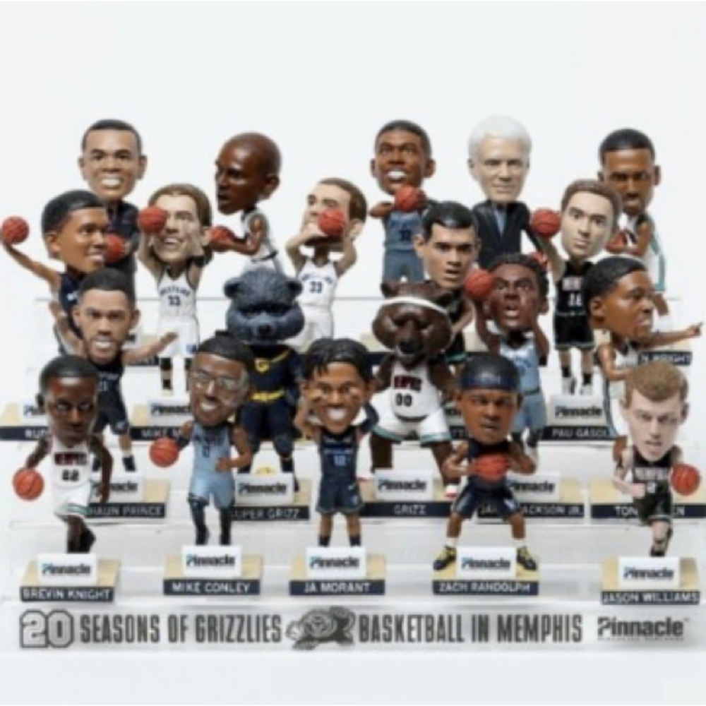Memphis Grizzlies 20th bobbleheads